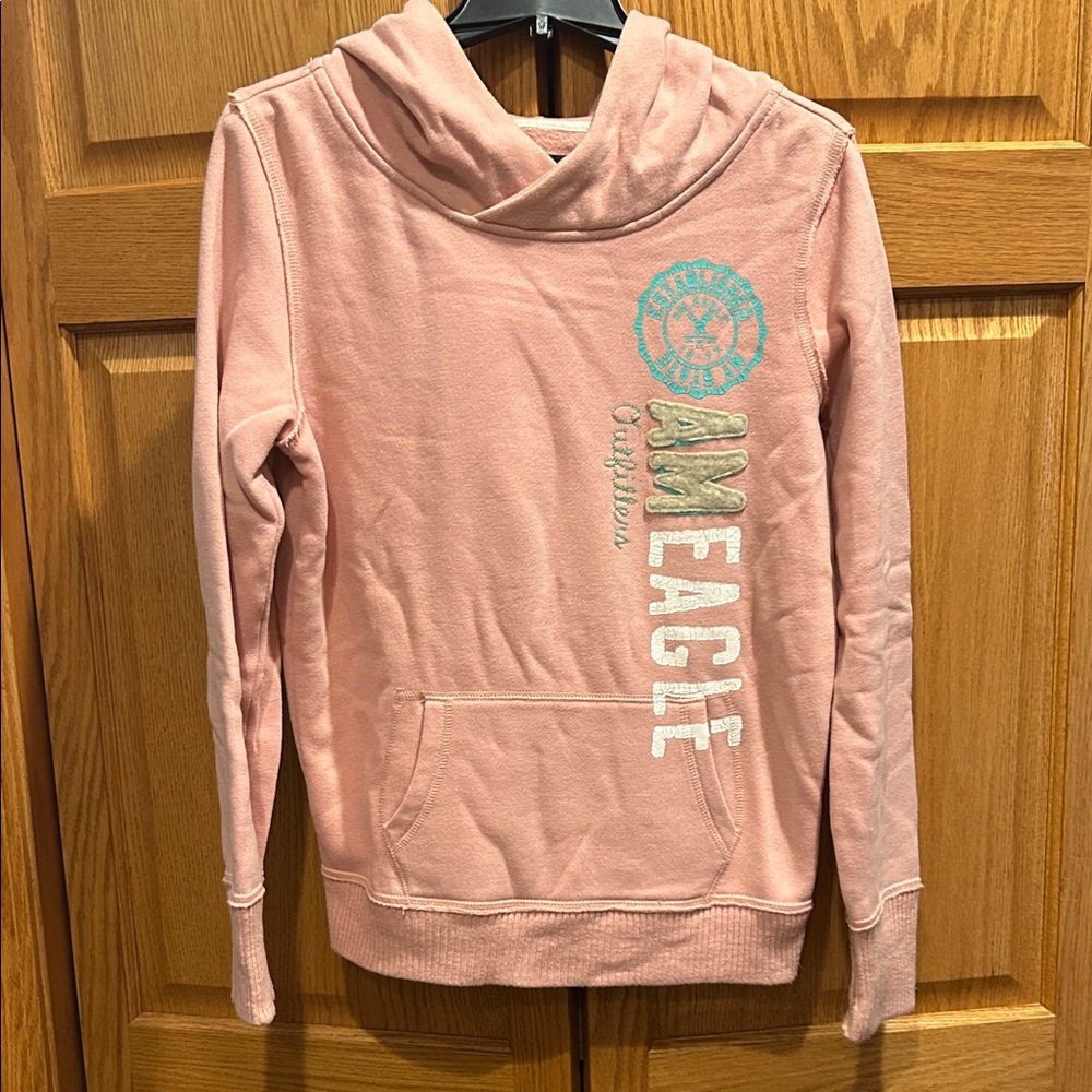 American Eagle Outfitters Light Pink Hoodie